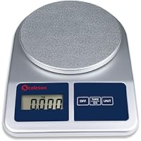 SCALESON S160 Briefwaage/Kompaktwaage/Tischwaage/Rezepturwaage Max. 5 kg - 1 g
