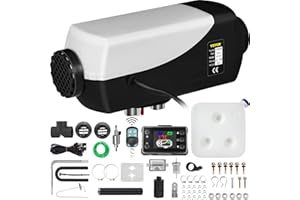VEVOR BuoQua Riscaldatore d'aria Diesel Riscaldatore di Carburante 12V 8KW Riscaldato Riscaldatore d'ria Diesel con Riscaldamento Fisso Diesel con Interruttore LCD