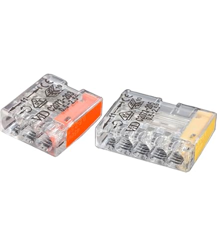 ViD Morsetti Elettrici Scatolati - Set Da 100 Pezzi Per Cablaggi 0.5-2.5mm² - Foto 2