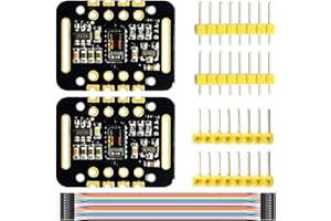 Youmile 2 pcs MAX30102 Heart-Rate Sensor Module Detection Blood Oxygen Concentration Compatible with DuPont Cable pin header