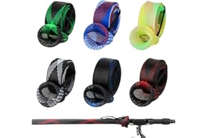 LIHAO 6pcs Housse de Canne à Pêche Couvre-Manche Sac de Protection pour Canne à Pêche télescopique - 170cm