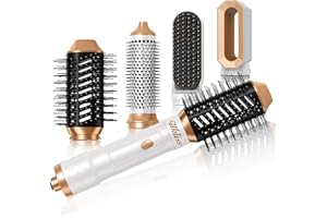 Air Styler 4 EN 1, UKLISS Brosse Soufflante, Brosse Seche Cheveux, Sécher, Lisser, Coiffer, 3 Températures, Sèche - Cheveux Multifonctions à Ions Négatifs