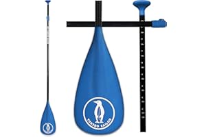 Tuxedo Sailor Pagaia SUP Alluminio Remi SUP Paddle Stand Up Paddle Telescopica，Leichtes und Schwimmendes, 2 in 1 Pagaia Doppia SUP Pagaie Kayak