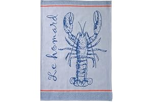 Coucke TNO-220-7081201-000-CKE - Paño de Cocina, algodón, Azul, 50 x 75 cm