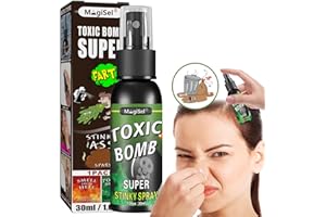 MAGISEL Ciecz Śmierdzący Spray, Spray zenie dla żartów, Śmierdząca zabawka, Niegrzeczny zapach żartów, Zabawki dla żartów, Spray na nięcie, Zabawka Zabawna (30 ml)