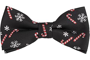 Alizeal Toddler Christmas Pattern Pre-tied Party Bow Tie