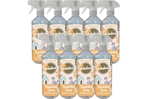 Fabulosa Furbulosa Multi Purpose, Pet Disinfectant Antibacterial Spray and Deodoriser Liquid, All Purpose Multi Surface Cleaner, 500ml, 9 Pack, Mediterranean Woods
