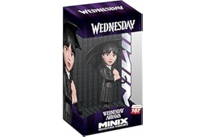 MINIX TV Series #167 - Wednesday - Miércoles Addams Paraguas - Figura Coleccionable 12 cm