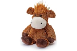 warmies Microwaveable Cozy Plush Cow, Heatable Soft Cuddly Toy With Relaxing Lavender Scent