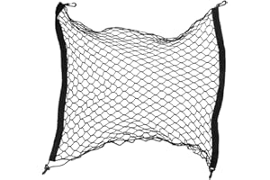 UNKNOWN Uniwersalny tylny organizer do bagażnika samochodowego do przechowywania elastyczny uchwyt siatkowy z siatki