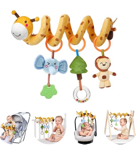 Bambino Carino Twisty Spirale Hanging Soft Toys Per