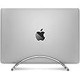 TwelveSouth BookArc - Supporto verticale salvaspazio per computer portatile Apple (argento)