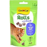 GimCat Rolls with Duck (&Ouml;rdekli) Kedi &Ouml;d&uuml;l Tableti 50 gr