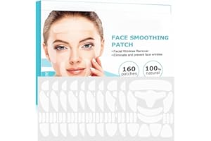 MEITREND Wrinkle Patches,160 Pieces Anti Wrinkle Patches, forehead wrinkle patches,Wrinkle facial patches for Sagging Skin,Smoothing & Fade Fine Lines,Under Eye Mask for Puffy Eye,Remove Wrinkle for Anti Aging