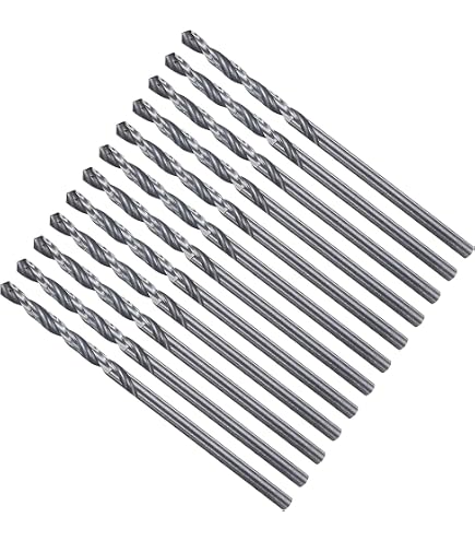 IVY Classic 01661 Letter Size U Drill Bit – M2 High-Speed Steel, 135° Split Point, Jobber Length, 5 Inches Overall, Bright Finish – For Stainless, Hard Steel, Plastic, Wood