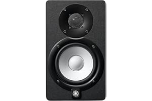 Yamaha HS5 – Enceinte de monitoring studio amplifiée – Enceinte de mixage pour DJ, musiciens et producteurs – Noire