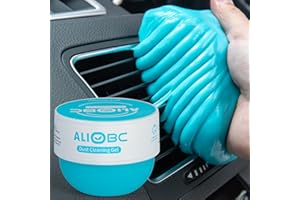 ALIOBC 250g Gel Detergente per Auto, Kit di Pulizia Auto Gel, per Presa d'Aria Automatica, Detergente per Tastiere e Fotocamere