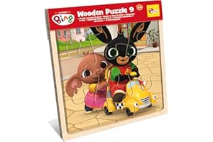 LISCIANIGIOCHI Lisciani Giochi - Bing wooden puzzle 9, 111213