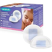 Lansinoh Blue Lock Lot de 100 coussinets d'allaitement Blanc