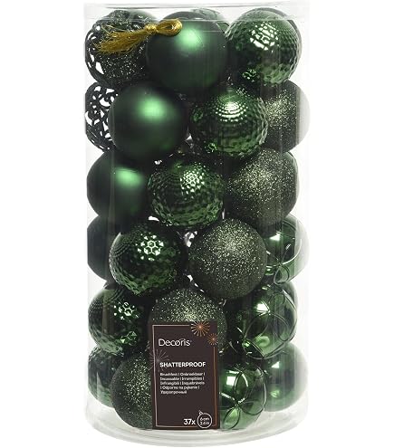 tesa Termico famigerato palline di natale in vetro trasparente Larry Belmont Duc