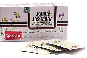 MAWANS Qarshi Johar Joshanda Herbal Tea Cold Flu remedy - Pack of 30 Sachets