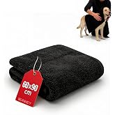 WONKEY - Mikrofiber K&ouml;pek Kurulama Havlusu 60x90 cm, Kedi - K&ouml;pek Evcil Hayvan Kurulama i&ccedil;in Pati Havlusu - K&uuml;&ccedil;&uuml;k ve Orta Irk