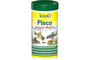 Tetra Pleco Veggie Wafers 250 ml - Mangime completo in wafer per un'alimentazione ottimale dei pesci erbivori che si nutrono sul fondo