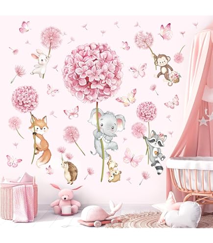 Little Deco DL499 Adesivo Murale Per Cameretta - Arcobaleno E Koala, Dimensioni 91x63 Cm - Made In Germany, Atossico - 4