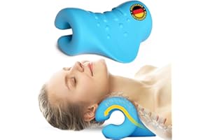 ‎OMH NUTRITION OH MY HEALTH OMH nutrition OH MY HEALTH Nackenstrecker Nackenrolle orthopädisch Nacken und Schulter Relaxer Nackendehner tragbares zervikales Traktionsgerät