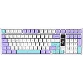Claw's Luma LCD Logo Ekran - Chromatic RGB Modlu - Ultra Tepkime & Konfor 100 Tuş Kablolu Membran Gaming & Ofis Klavyesi