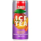 Z&uuml;ber Ice Tea Tropik Meyve Aromalı 250ml