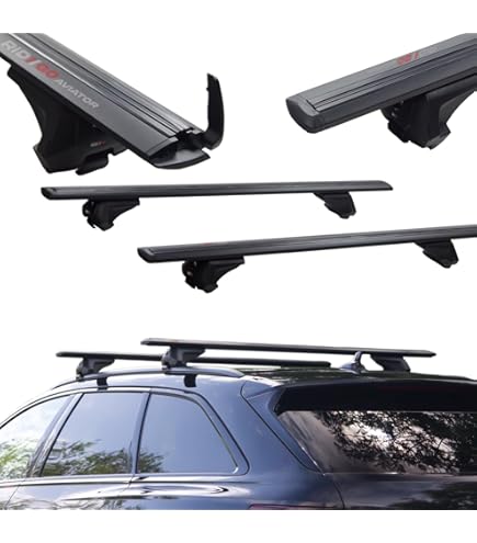 MDAK Dachträger Für VW Passat B9 Variant 2024-2025 - 2 Stangen Schwarz