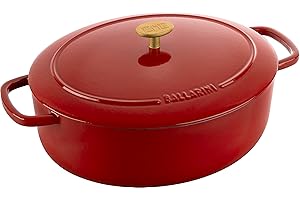 Ballarini Bellamonte Cocotte ovale - 31 cm, rosso, Ghisa