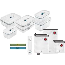 ZWILLING Ensemble Sacs Sous Vide Fresh & Save Taille L - Lot De 3 Pièces Sacs Conservation Sous Vide