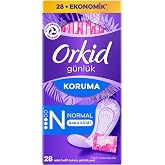Orkid G&uuml;nl&uuml;k Ped G&uuml;nl&uuml;k Koruma Ekonomi Paketi 28 Adet Ped (Tekli Paketlerde)