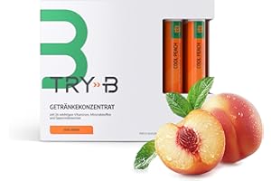 ‎TRYB TRY-B Abnehmshake mit Glycerol, Vitaminen & Mineralstoffen – Diät Shake für 7 Tage – Abnehmen Shake 28 Tubes für einfache Diät Kur – Low Calorie Fastendrink ohne Hungergefühl – Ernährungsdrink