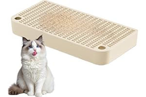 BAOQIFONG Katzenklo Rampe, Katzenrampenstreubox Schritt, Katzenschritt Für Katzentoilette Mit Filterfunktion, Reinigung Von Pet Toilettenpedalhocker, Leicht Zu Reinigen, 32x16x4 cm