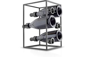 EVA SOLO Wine Cube Nordic Kitchen , Porta Bottiglie Di Vino, In Acciaio E Grigio, , Unisex