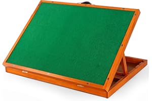 Ruication Jigsaw Puzzle Table Folding Tilting Table Portable Table Puzzle Expert Tabletop Easel Non-Slip Felt Work Surface Mat Puzzle Table Mat Play Table Custom Kids Children Boy Girl Gift