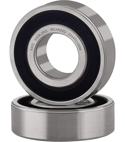 LANTRO JS 10 Cuscinetti A Sfera 6204-2RS 17x47x14 Mm - Alta Velocità E Scanalatura Profonda