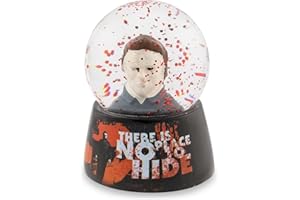 TOYNK Halloween Michael Myers "No Place To Hide" Mini Snow Globe | 3 Inches Tall