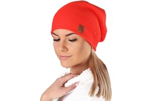 Mikos* Beanie für Damen | Frühling Mütze für Damen in vielen Farben erhältlich | Herbstmütze Damen | Long Slouch Beanie | Mütze mit hohem Tragecomfort (699)