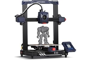 Anycubic Impresora 3D Kobra 2 Pro, 10 Veces Más Rápida de Alta Velocidad con Impresora 3D de 500 mm/s con Nivelación Automática LeviQ 2.0 Smart Z-Offset, Tamaño de Impresión 220 x 220 x 250 mm