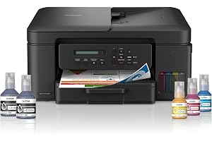 Brother Wireless All In One Ink Tank Printer, DCP-T730DW, Automatic Duplex Print & Scan, ADF, Email & Mobile Print, Compact Design