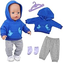 Miunana Sweet Doll Clothes Hats Accessories For 14-17 Inch 35-43 Cm Baby Doll, Doll Clothes Outfits (Pink - View #10