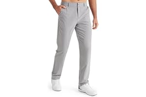 Libin Pantalón de Golf Hombre Elástico Slim Fit Ligeros y Pantalones Deporte Senderismo con Bolsillos