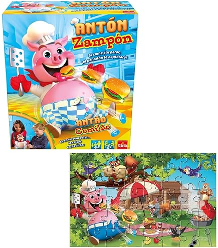 Cerdito Anton Zampon Toy Planet No Despiertes A La Abuela Juego De