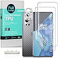 IBYWIND Pellicola Protettiva per OnePlus 9 Pro 5G(6.7"),[2 Pezzi]con Metallo Protezione Obiettivo Fotocamera,Pellicola Protet