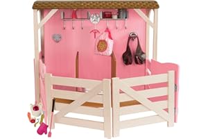 Our Generation Saddle up Stable - Stalla in legno giocattolo