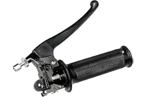 FEZ Throttle Grip with Fitting, Black - for Simson KR51 Schwalbe, SR4-2 Star, SR4-3 Sperber, SR4-4 Habicht